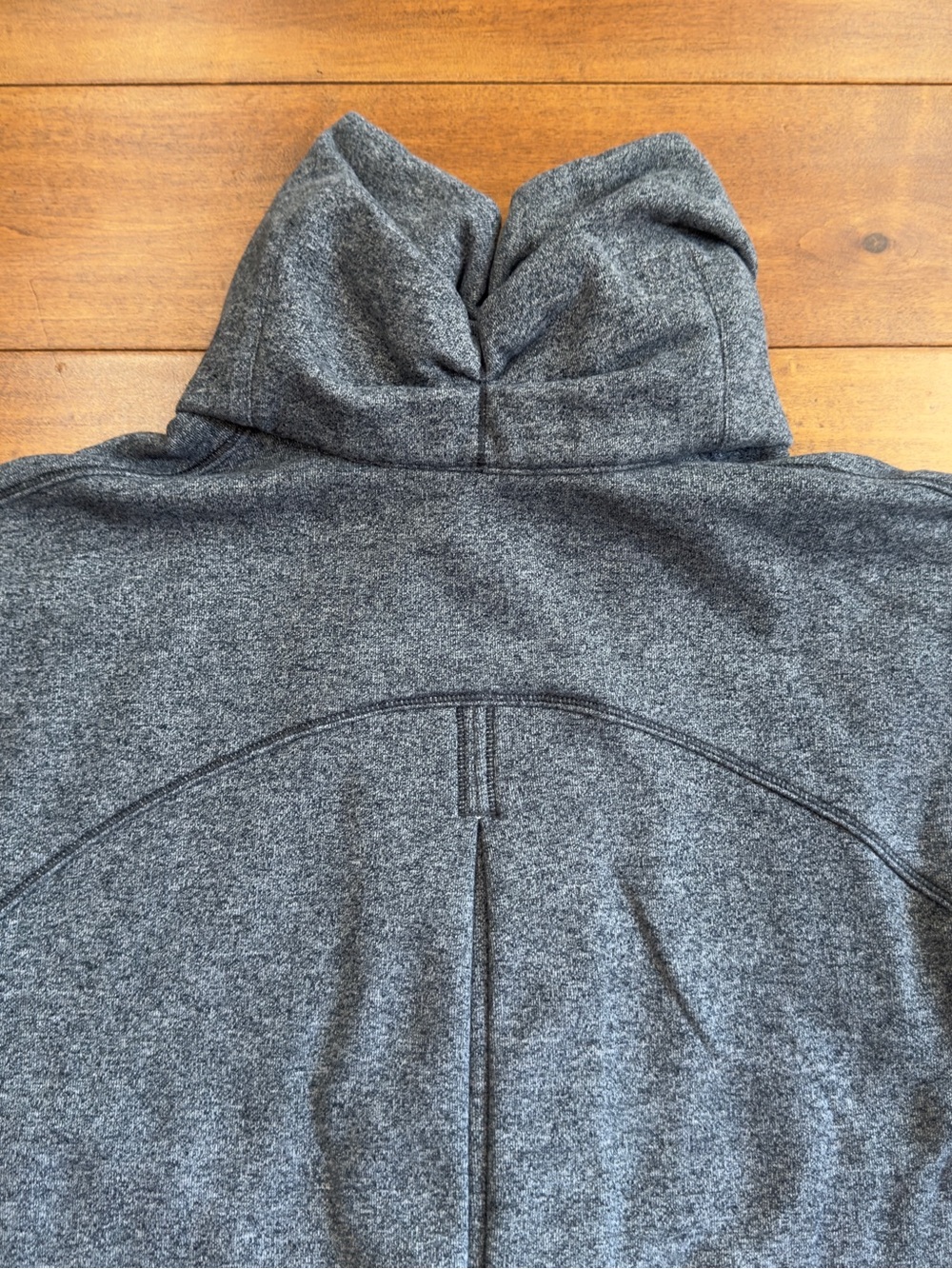 Lululemon Scuba Oversized Funnel Neck Full Zip Jacket Grey Heathered Size S - Picture 9 of 15